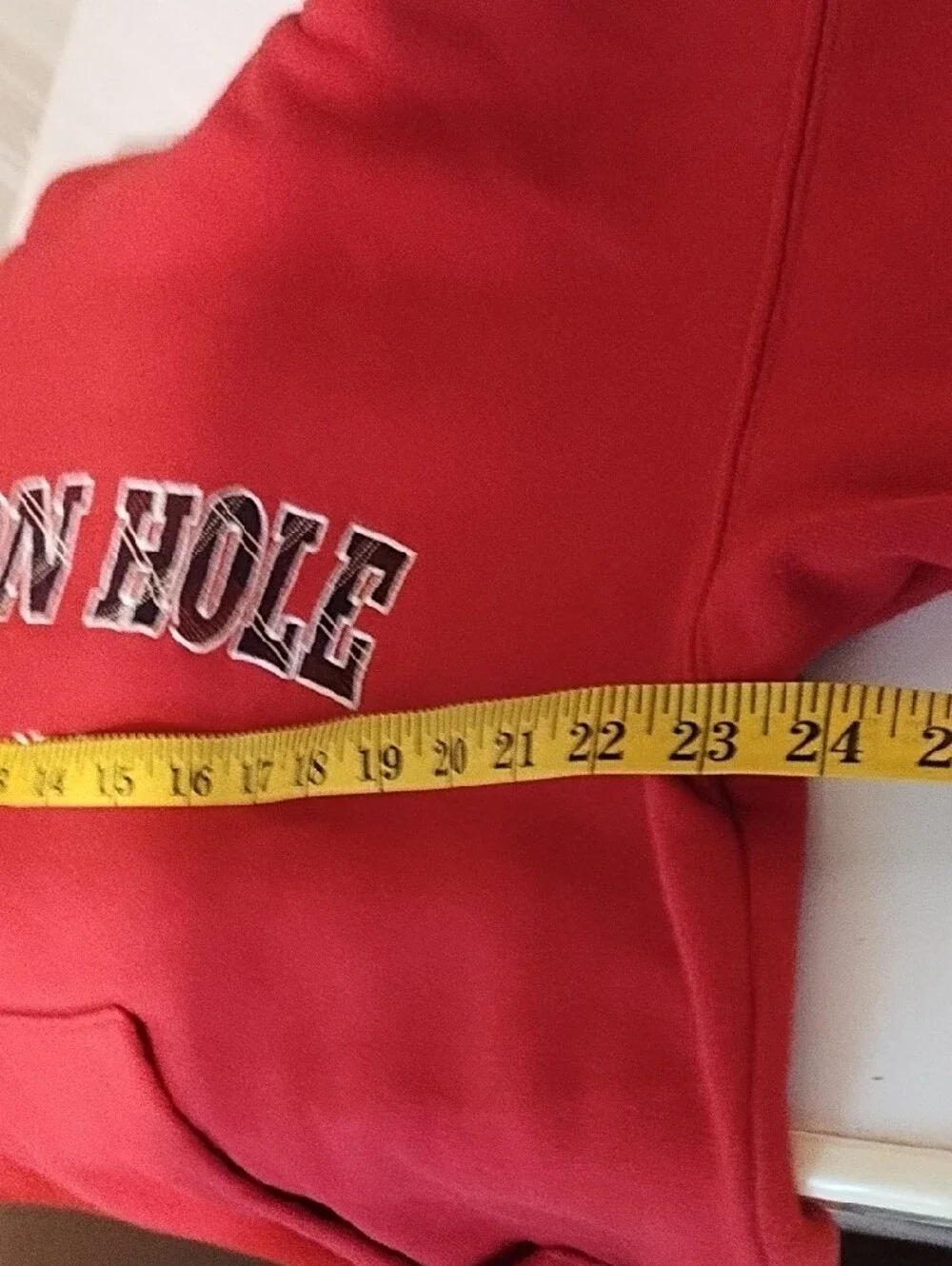 wild fable Red Jackson Hole Graphic Hoodie Unisex Oversized Medium VGC.